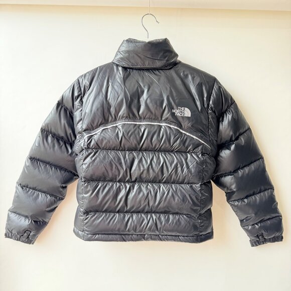 The North Face TNF 2000 Retro Nuptse 700 Down Puffer Jacket Black Women’s, Size - Picture 3 of 15